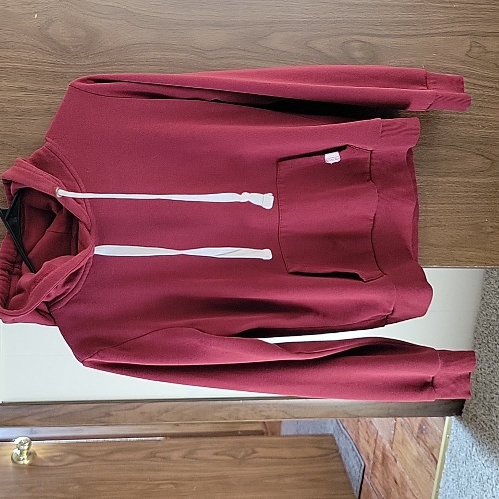 Small maroon hoodie